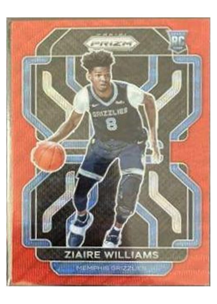 2021-22 Panini Prizm Base Set Ziaire Williams #313 card
