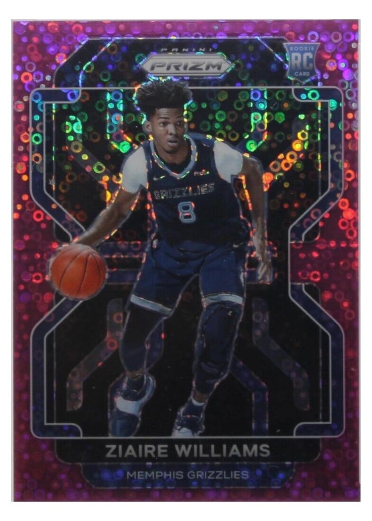 2021-22 Panini Prizm Base Set Ziaire Williams #313 card