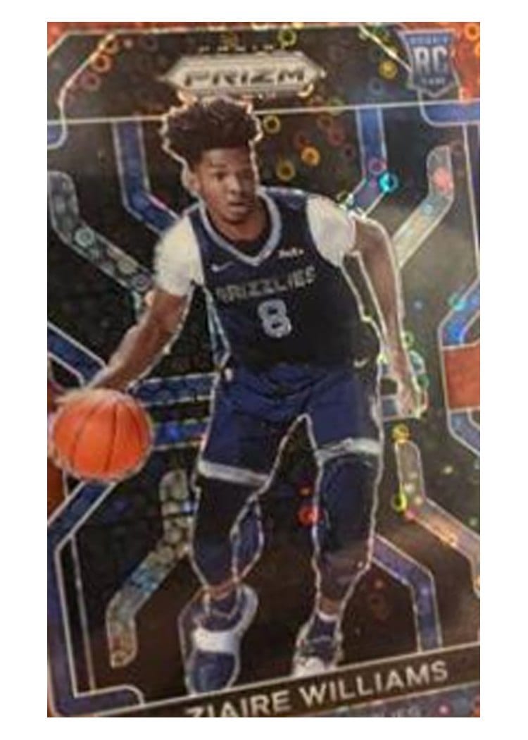 2021-22 Panini Prizm Base Set Ziaire Williams #313 card
