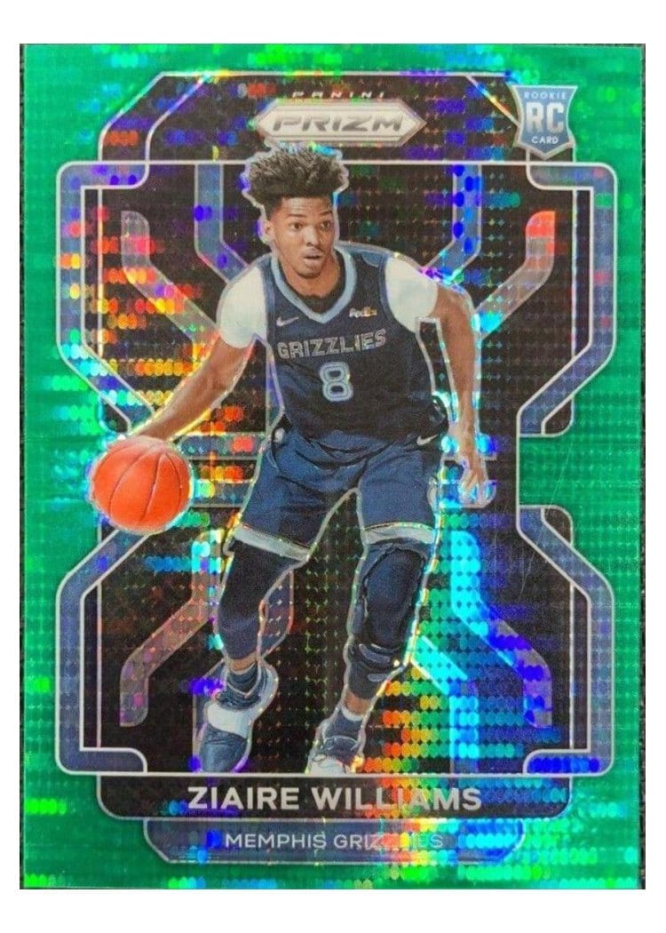 2021-22 Panini Prizm Base Set Ziaire Williams #313 card