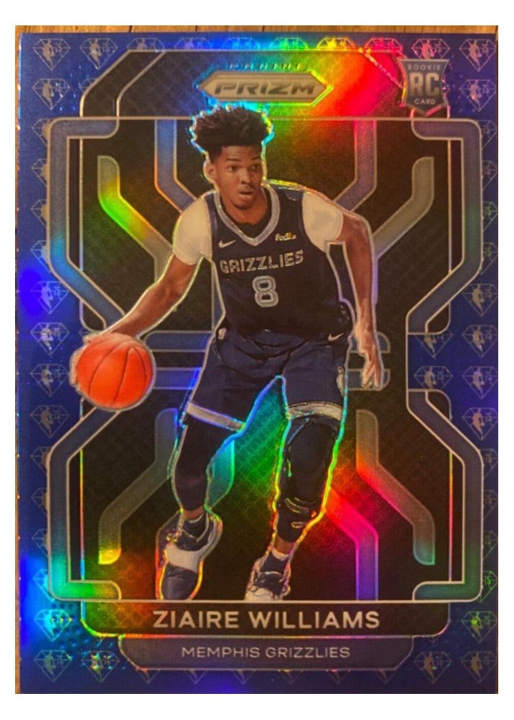 2021-22 Panini Prizm Base Set Ziaire Williams #313 card