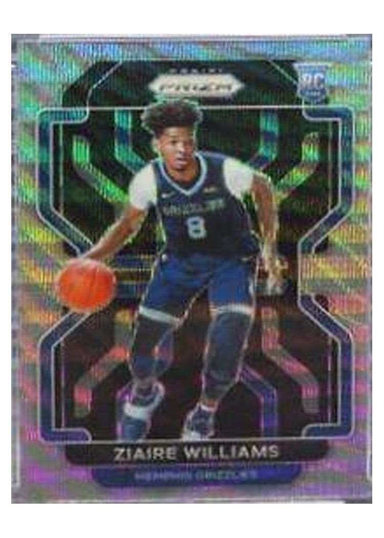 2021-22 Panini Prizm Base Set Ziaire Williams #313 card