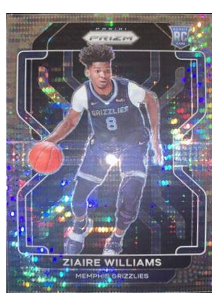 2021-22 Panini Prizm Base Set Ziaire Williams #313 card