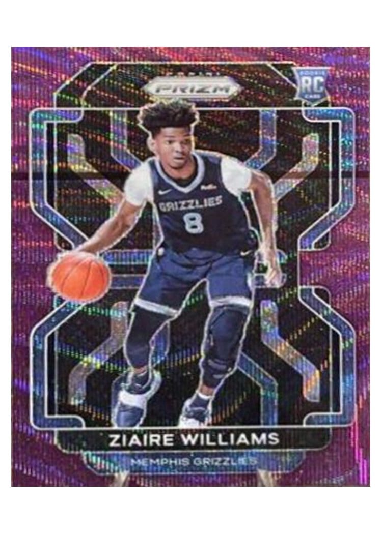 2021-22 Panini Prizm Base Set Ziaire Williams #313 card