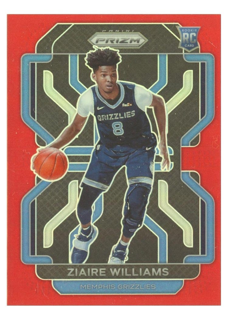 2021-22 Panini Prizm Base Set Ziaire Williams #313 card