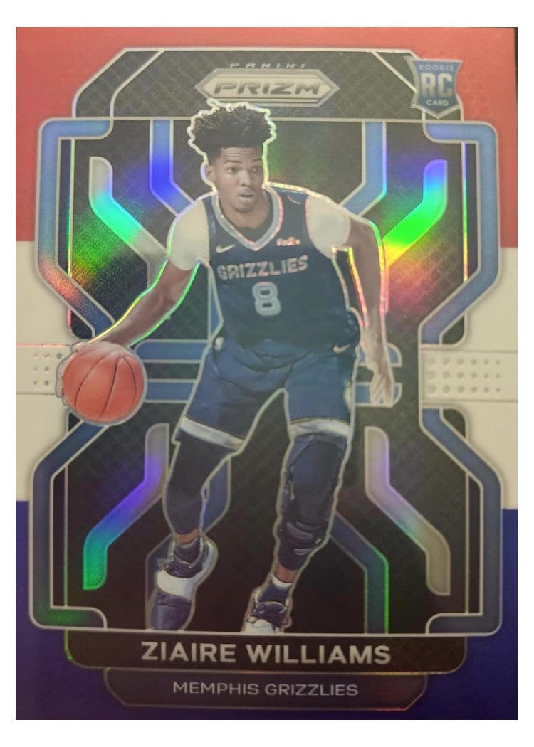 2021-22 Panini Prizm Base Set Ziaire Williams #313 card