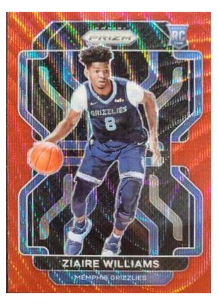 2021-22 Panini Prizm Base Set Ziaire Williams #313 card