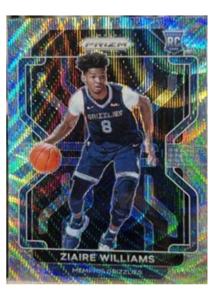 2021-22 Panini Prizm Base Set Ziaire Williams #313 card