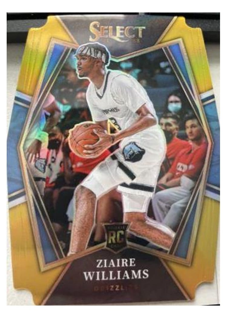2021-22 Panini Select Base Set Ziaire Williams #181 card