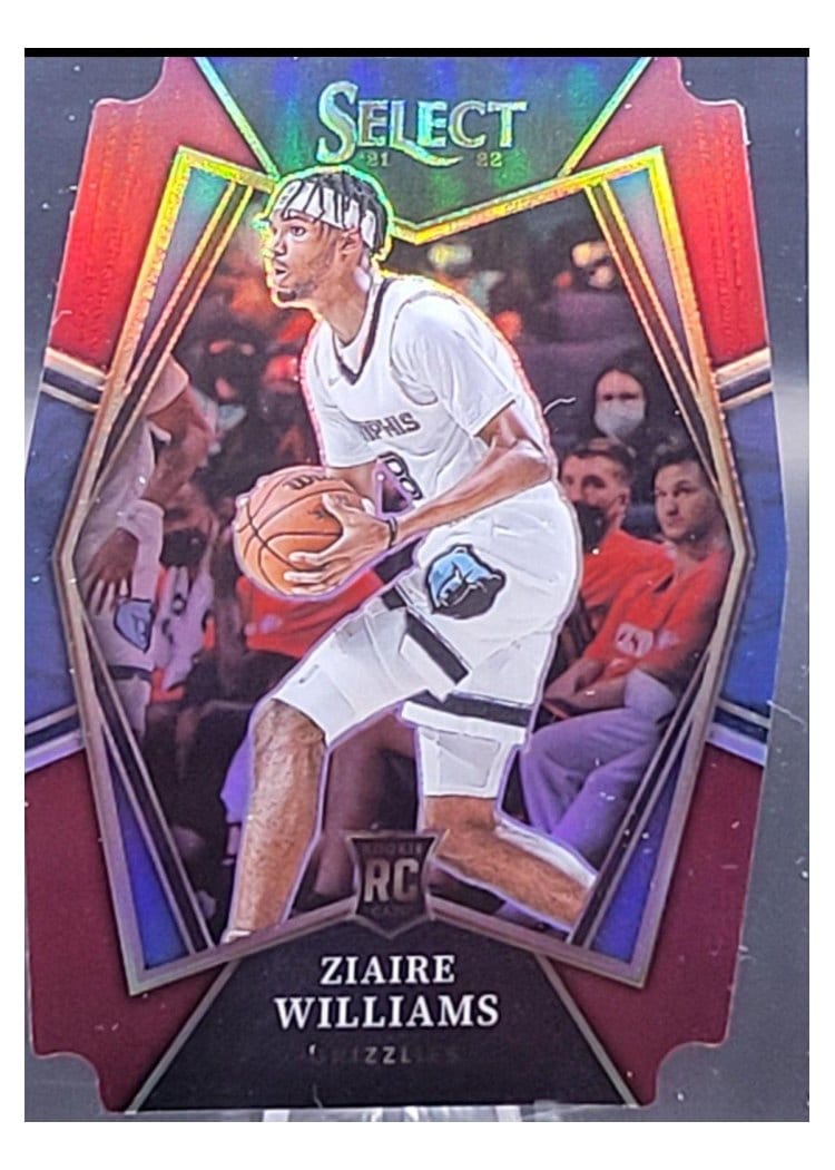 2021-22 Panini Select Base Set Ziaire Williams #181 card