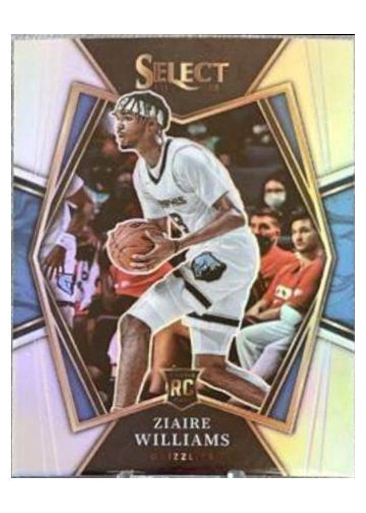 2021-22 Panini Select Base Set Ziaire Williams #181 card