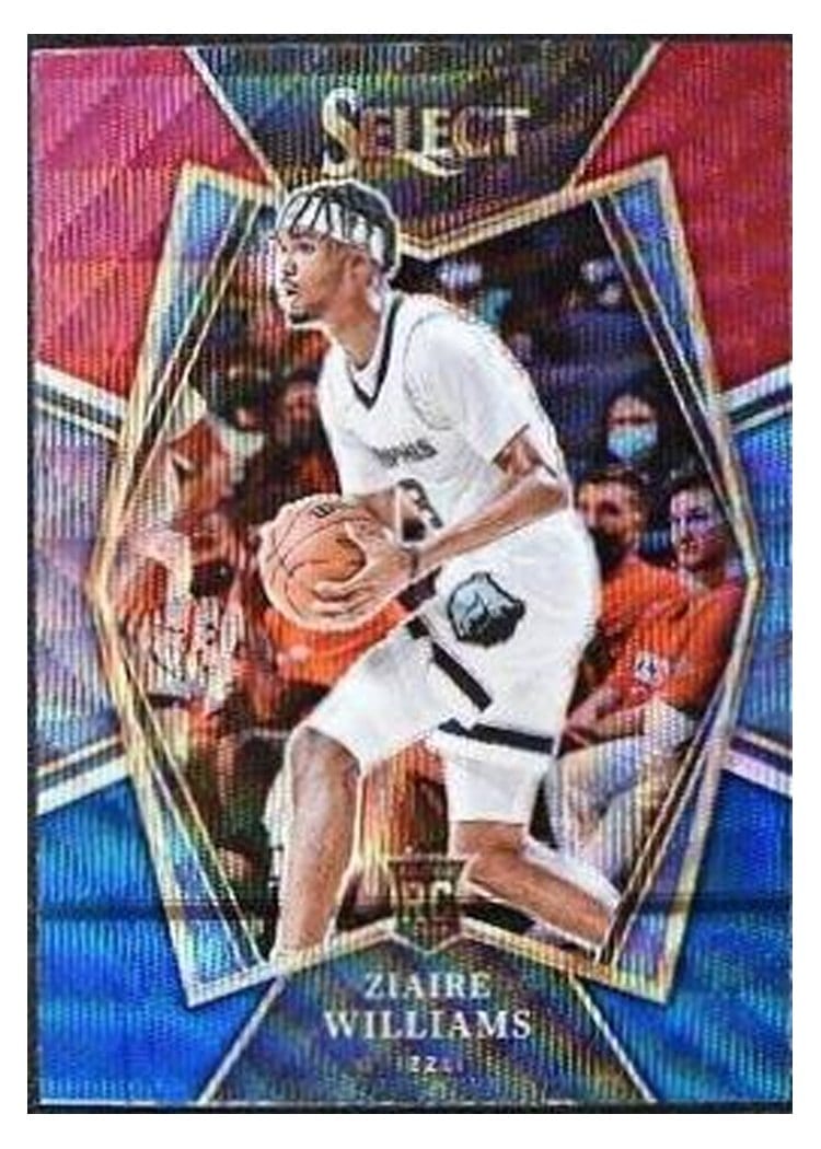 2021-22 Panini Select Base Set Ziaire Williams #181 card