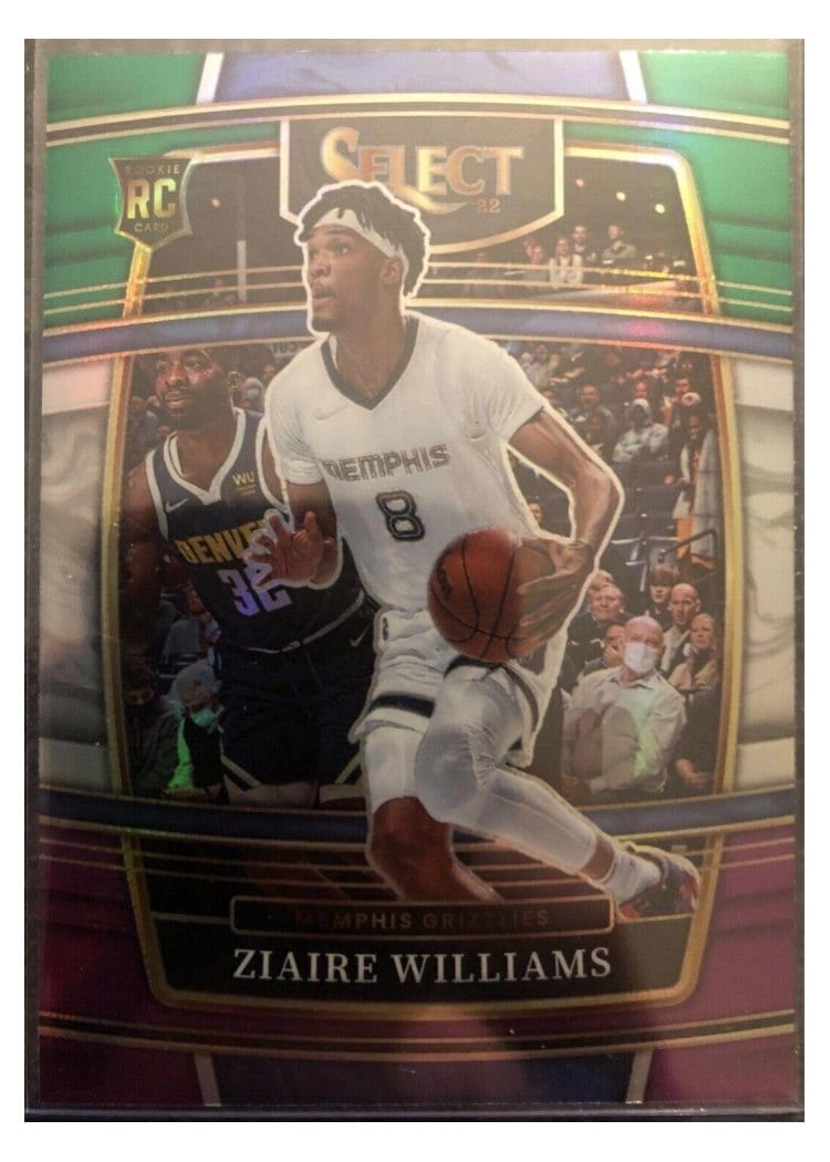 2021-22 Panini Select Base Set Ziaire Williams #86 card