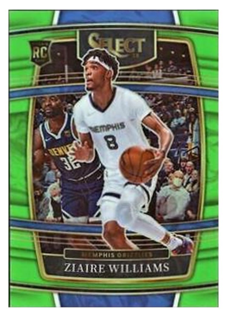 2021-22 Panini Select Base Set Ziaire Williams #86 card