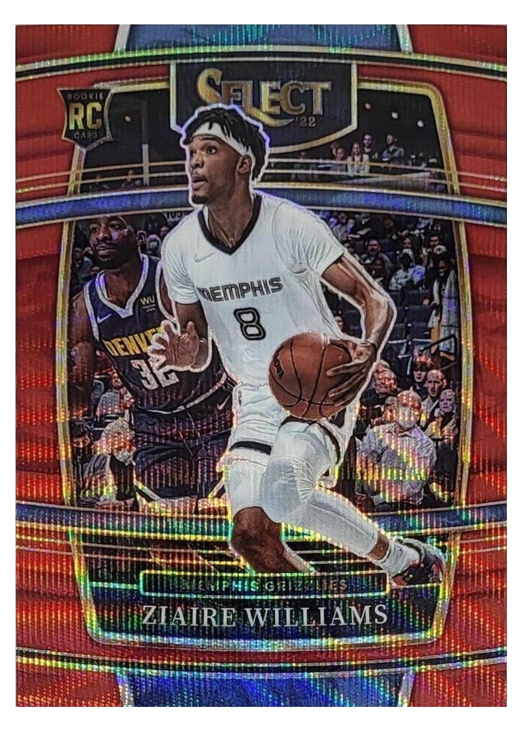 2021-22 Panini Select Base Set Ziaire Williams #86 card