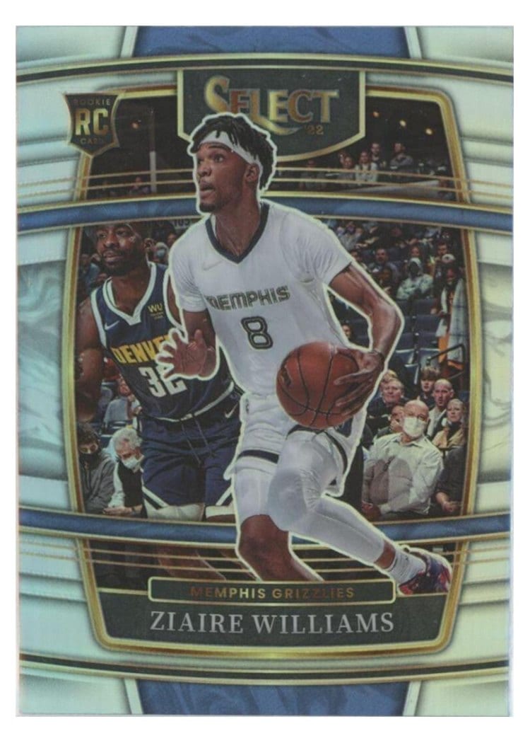 2021-22 Panini Select Base Set Ziaire Williams #86 card