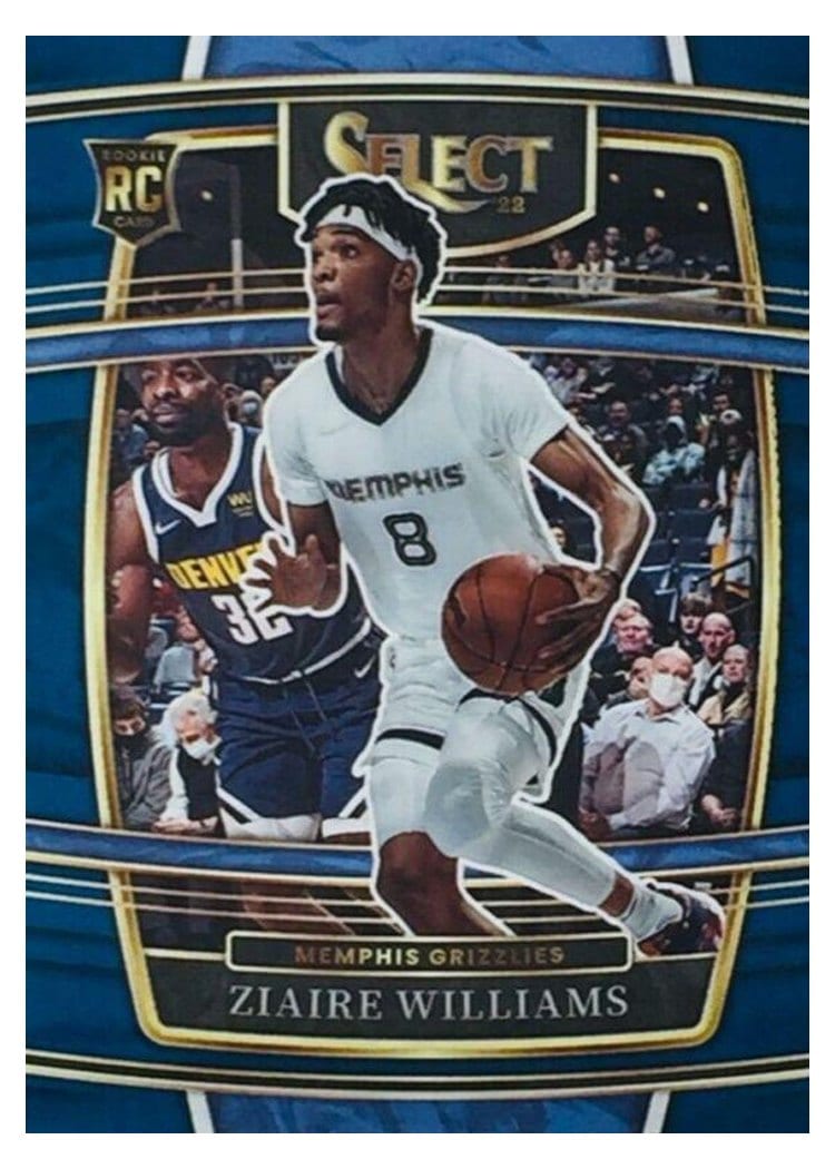 2021-22 Panini Select Base Set Ziaire Williams #86 card