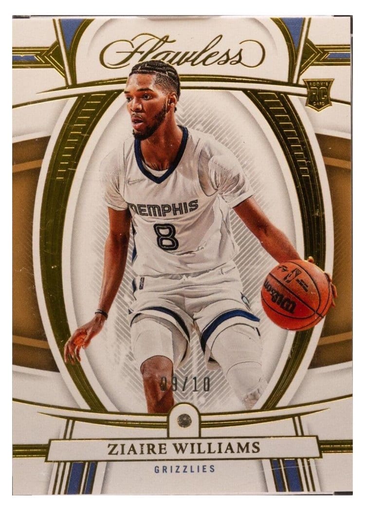 2021 Panini Flawless Ziaire Williams #86 card