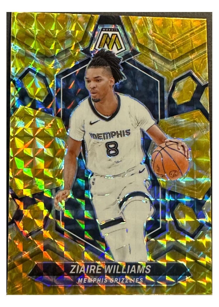 2023-24 Panini Mosaic Base Set Ziaire Williams #173 card