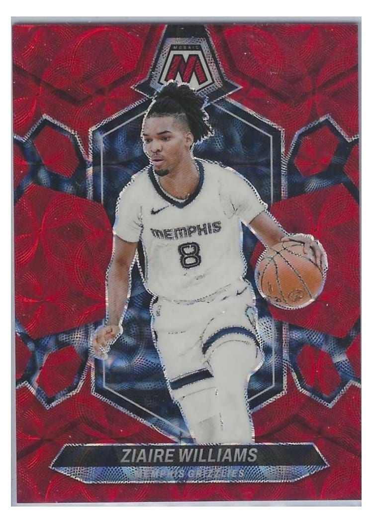 2023-24 Panini Mosaic Base Set Ziaire Williams #173 card