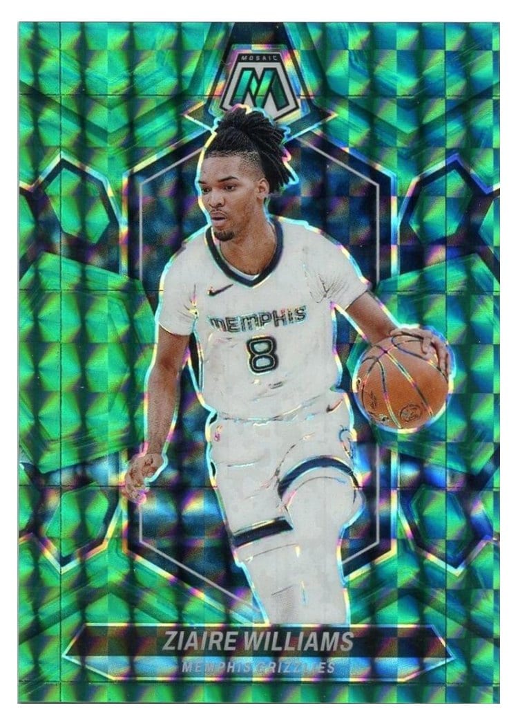 2023-24 Panini Mosaic Base Set Ziaire Williams #173 card