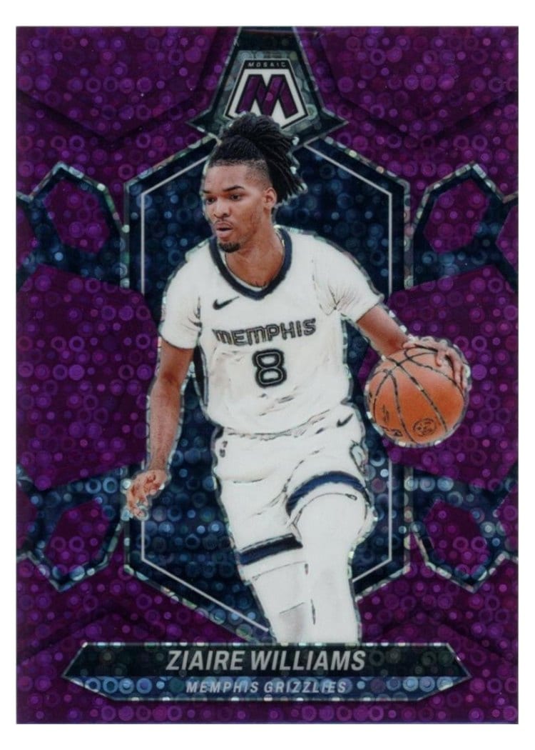 2023-24 Panini Mosaic Base Set Ziaire Williams #173 card