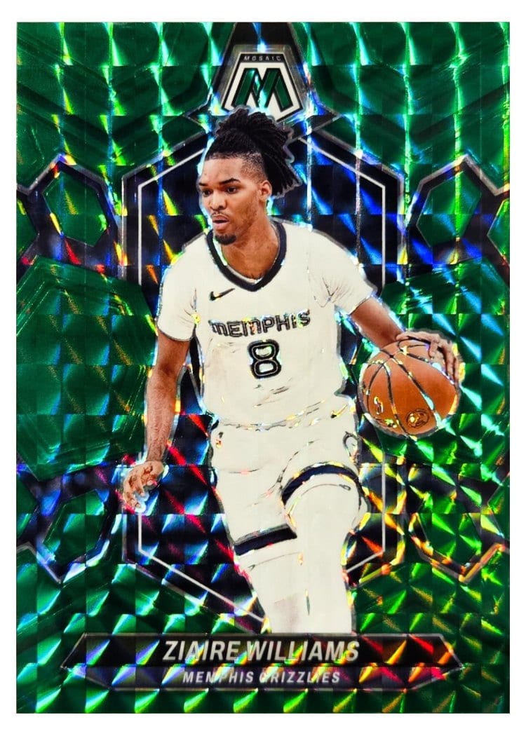 2023-24 Panini Mosaic Base Set Ziaire Williams #173 card