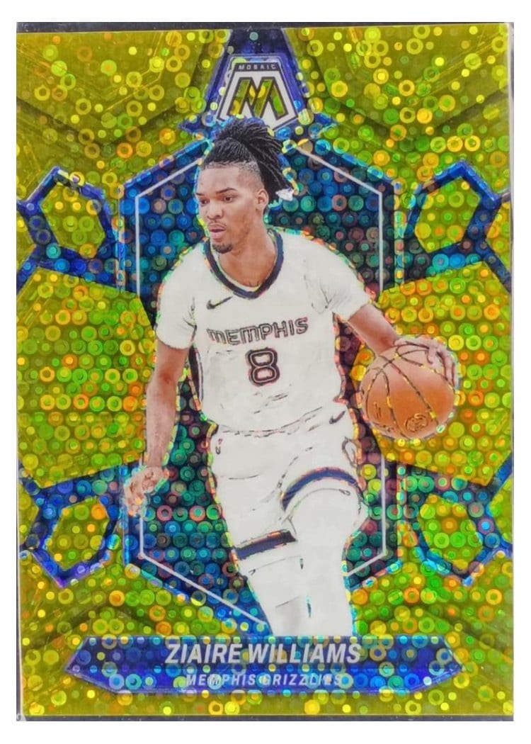 2023-24 Panini Mosaic Base Set Ziaire Williams #173 card