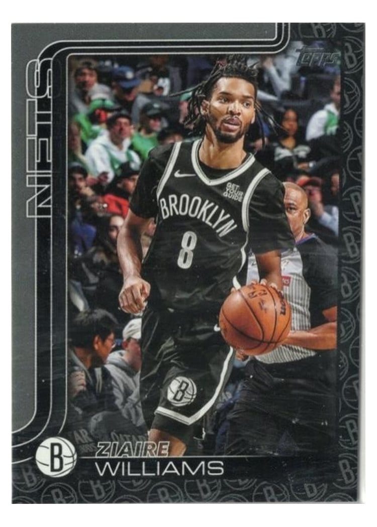 2025-26 Topps Base Set Ziaire Williams #9 card