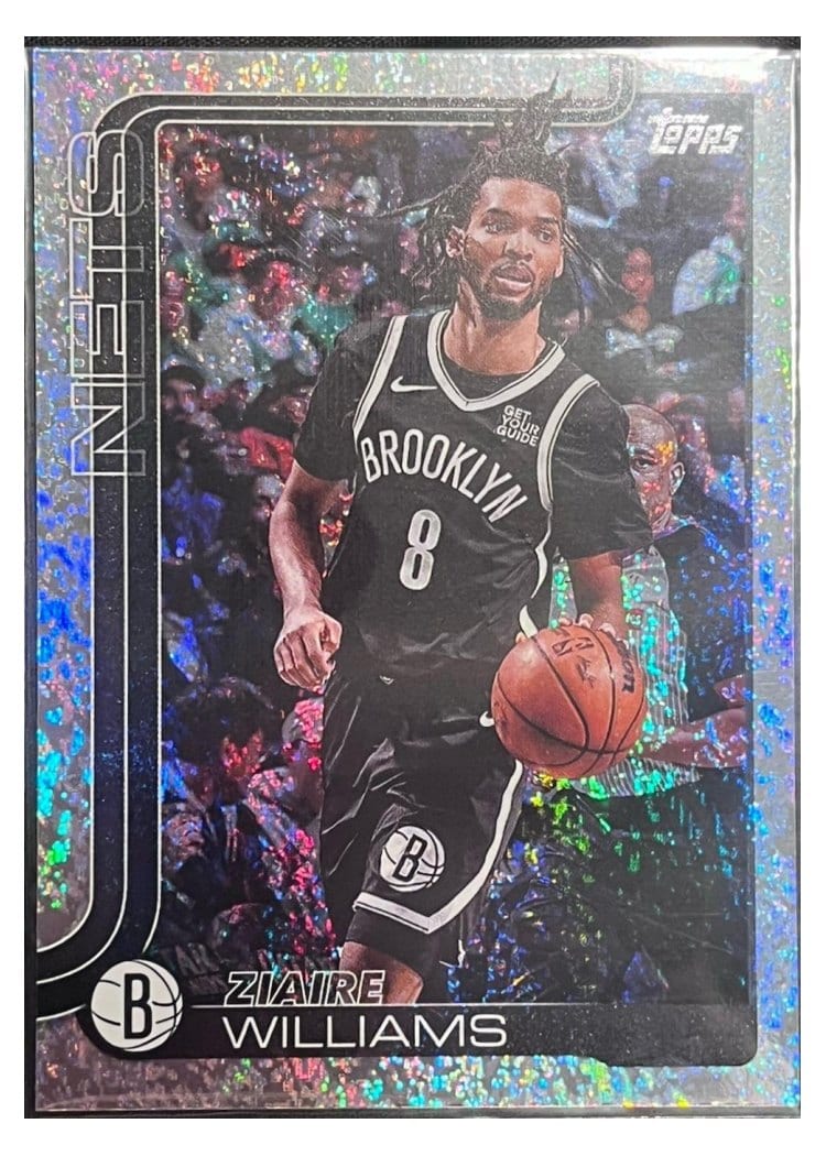 2025-26 Topps Base Set Ziaire Williams #9 card