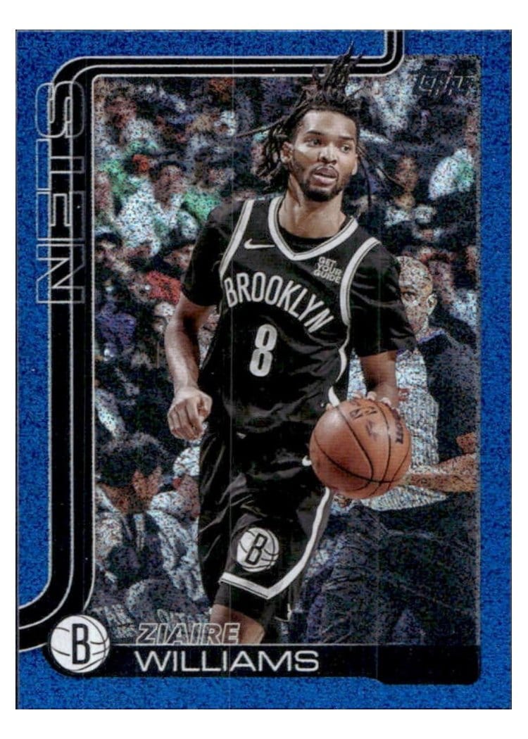 2025-26 Topps Base Set Ziaire Williams #9 card