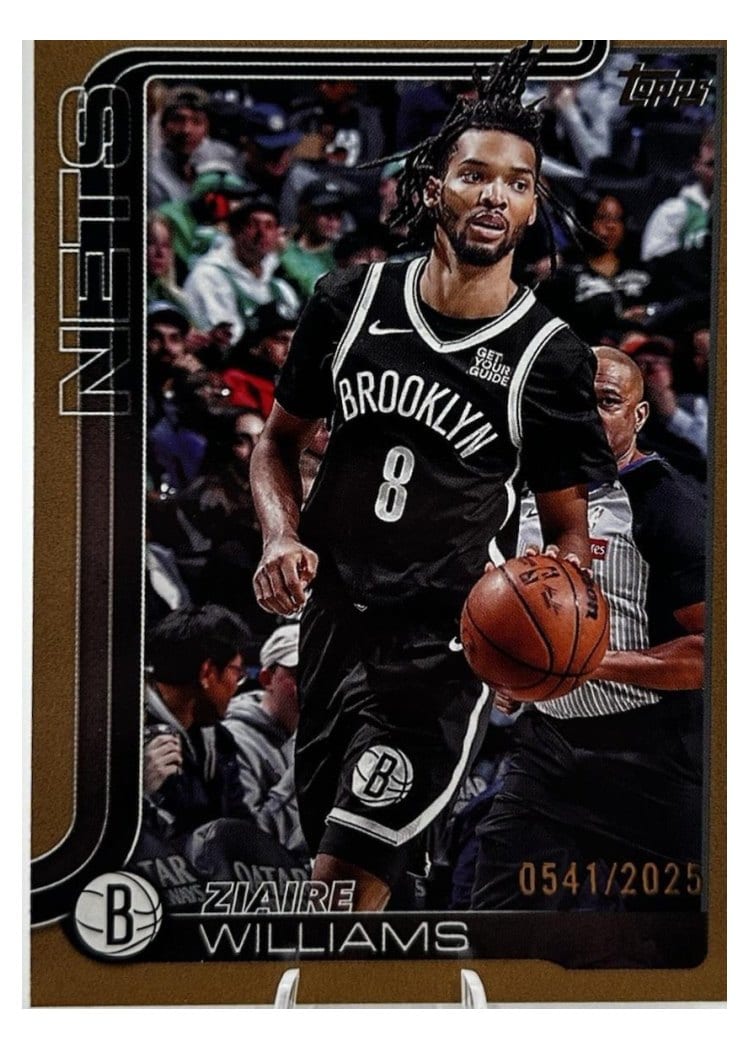 2025-26 Topps Base Set Ziaire Williams #9 card