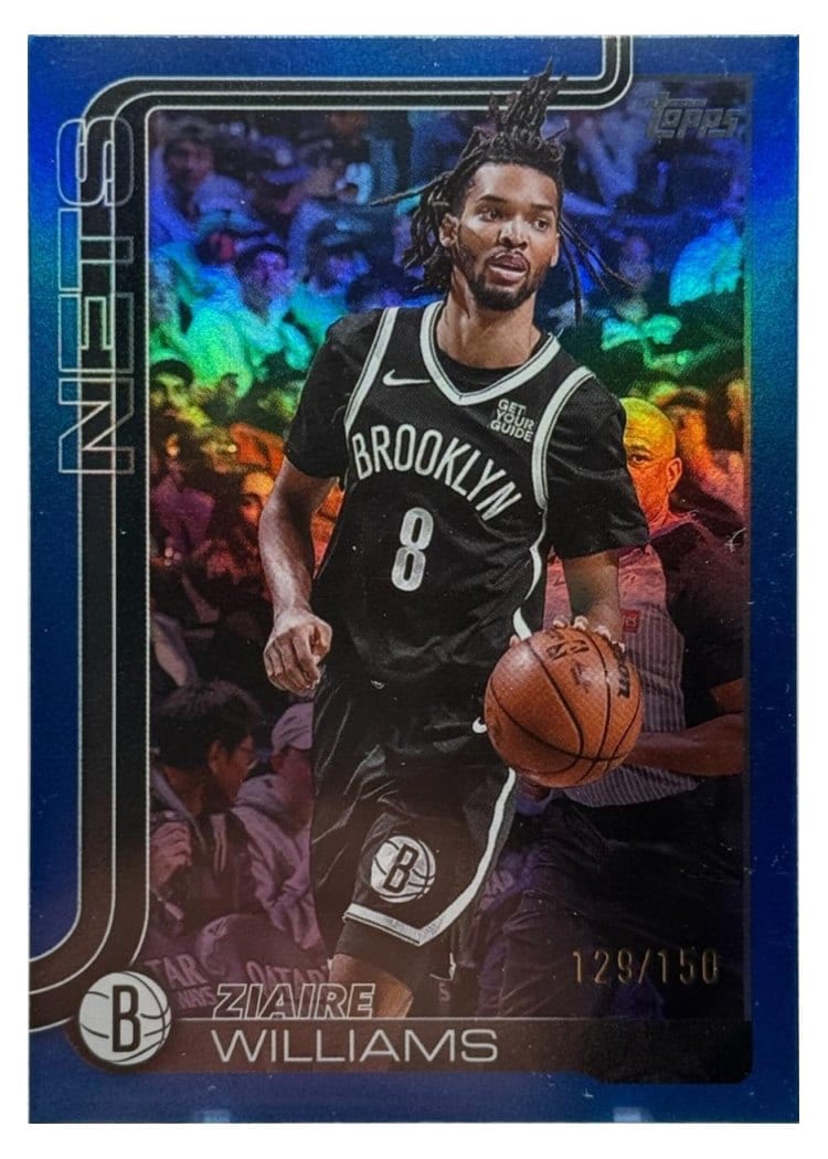 2025-26 Topps Base Set Ziaire Williams #9 card