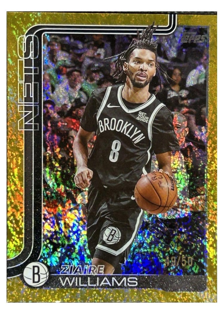 2025-26 Topps Base Set Ziaire Williams #9 card