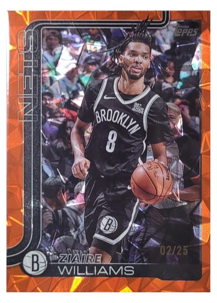 2025-26 Topps Base Set Ziaire Williams #9 card