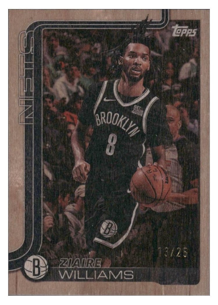 2025-26 Topps Base Set Ziaire Williams #9 card