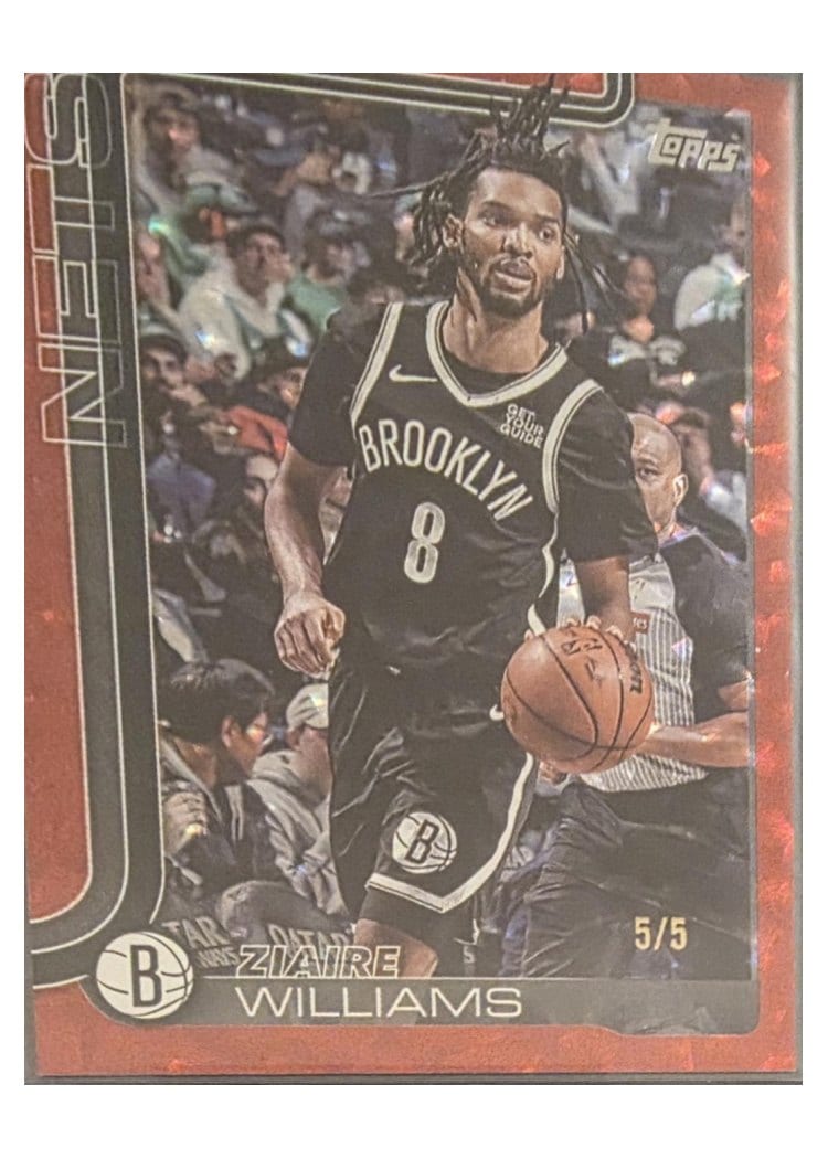 2025-26 Topps Base Set Ziaire Williams #9 card