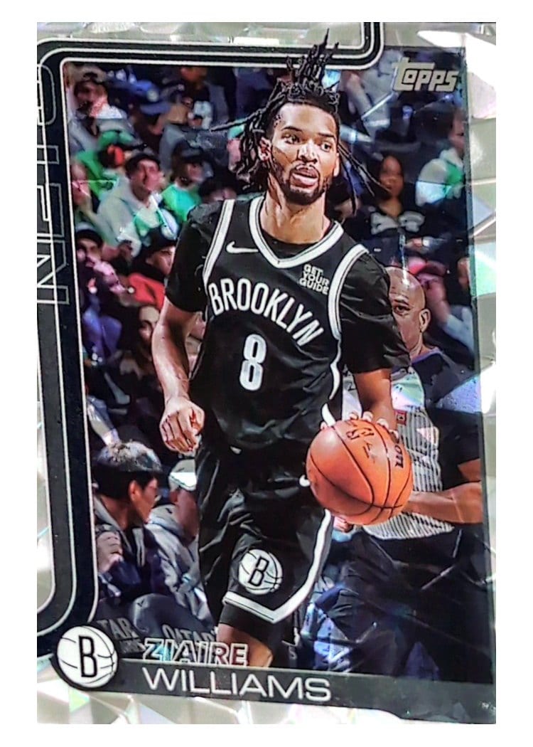 2025-26 Topps Base Set Ziaire Williams #9 card