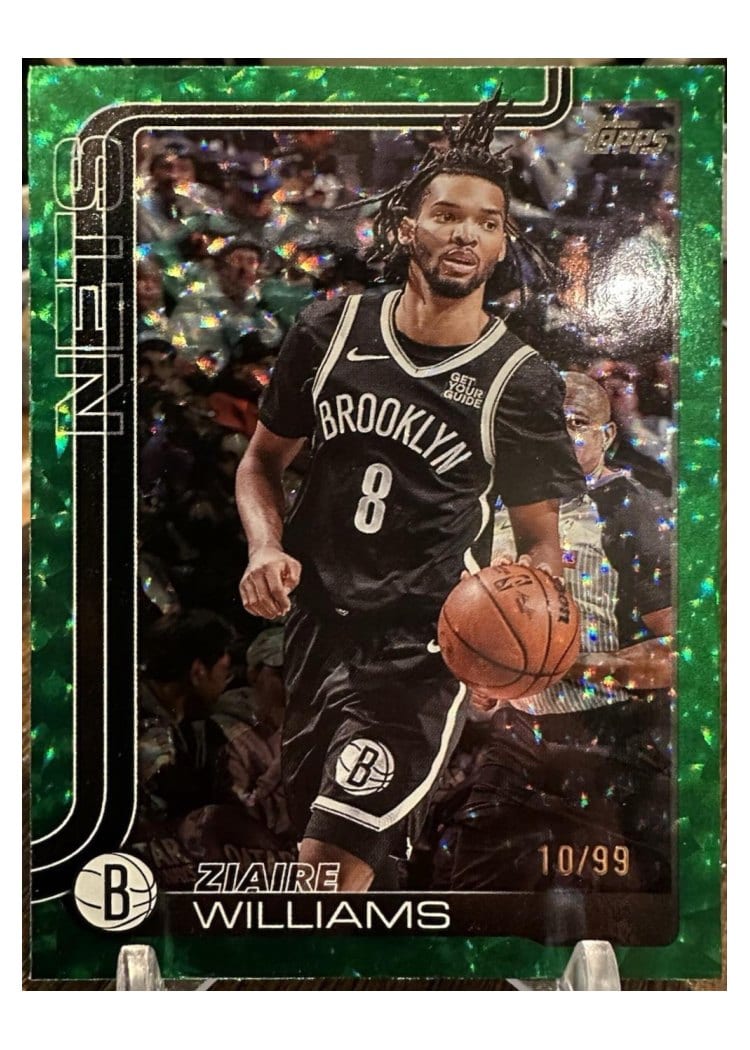 2025-26 Topps Base Set Ziaire Williams #9 card