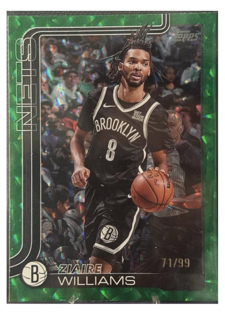 2025-26 Topps Base Set Ziaire Williams #9 card
