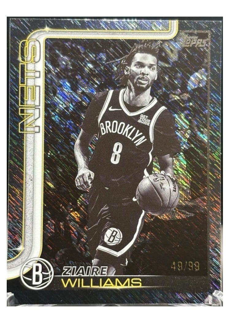 2025-26 Topps Base Set Ziaire Williams #9 card