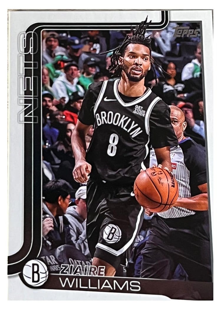 2025-26 Topps Base Set Ziaire Williams #9 card