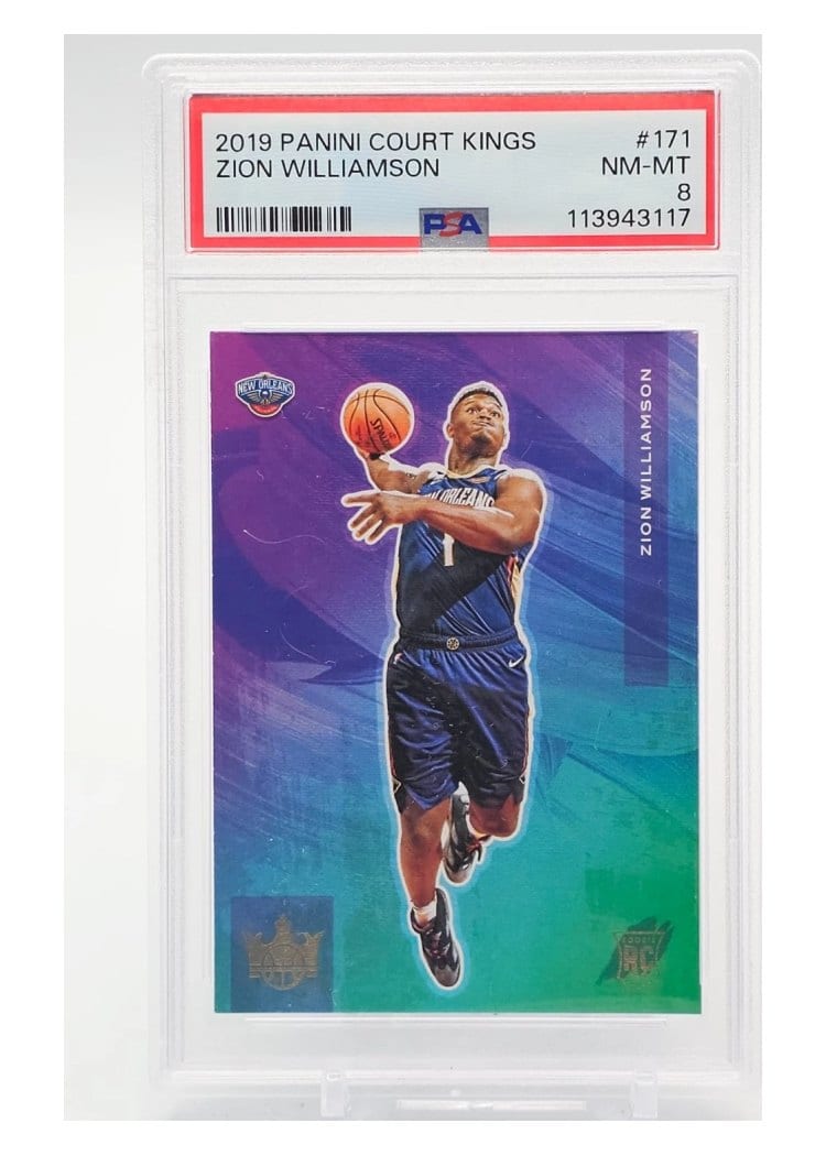 2019 Panini Court Kings Zion Williamson #171 card