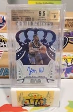 2019 Panini Crown Royale Rookie Autographs Zion Williamson #CR-ZWL card
