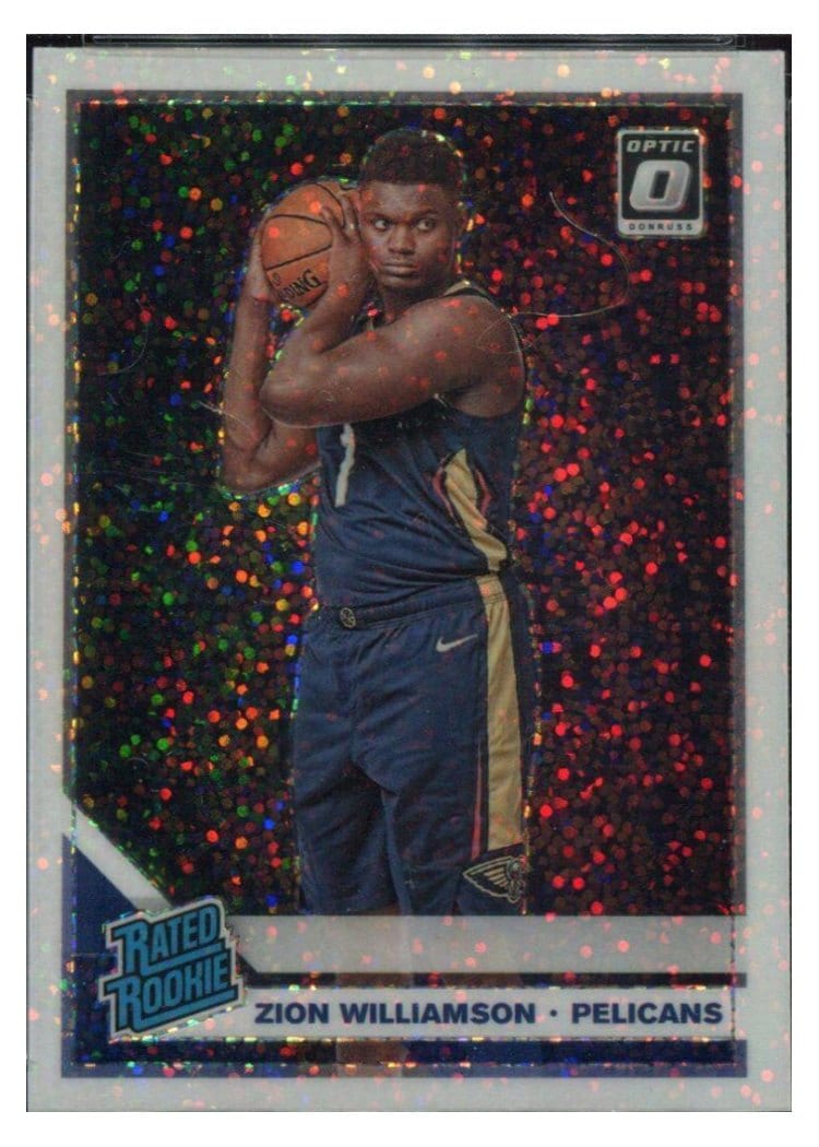 2019 Panini Donruss Optic Zion Williamson #158 card