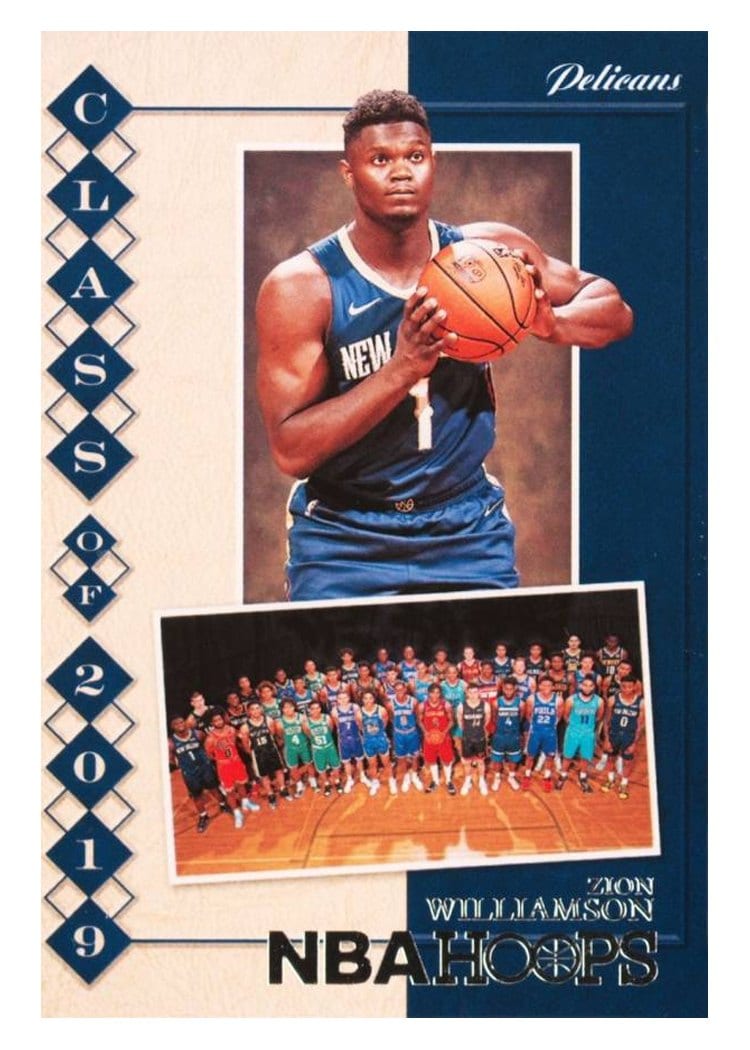 2019 Panini Hoops Class of 2019 Zion Williamson #7 card