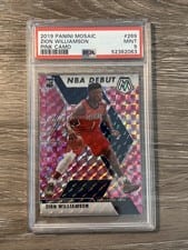 2019 Panini Mosaic Zion Williamson #269 card