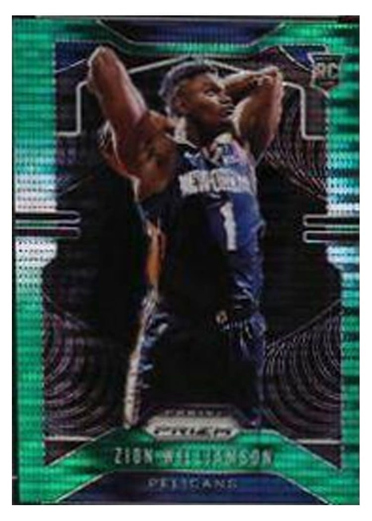 2019 Panini Prizm Zion Williamson #248 card