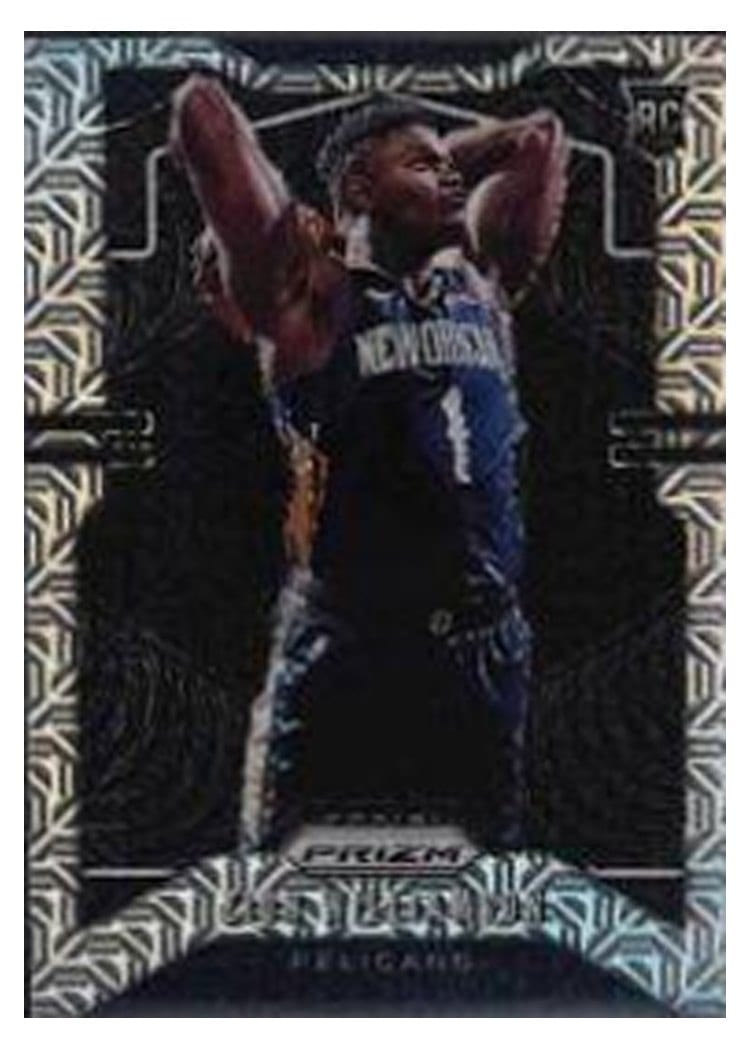 2019 Panini Prizm Zion Williamson #248 card