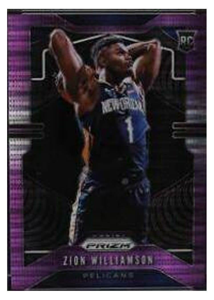 2019 Panini Prizm Zion Williamson #248 card